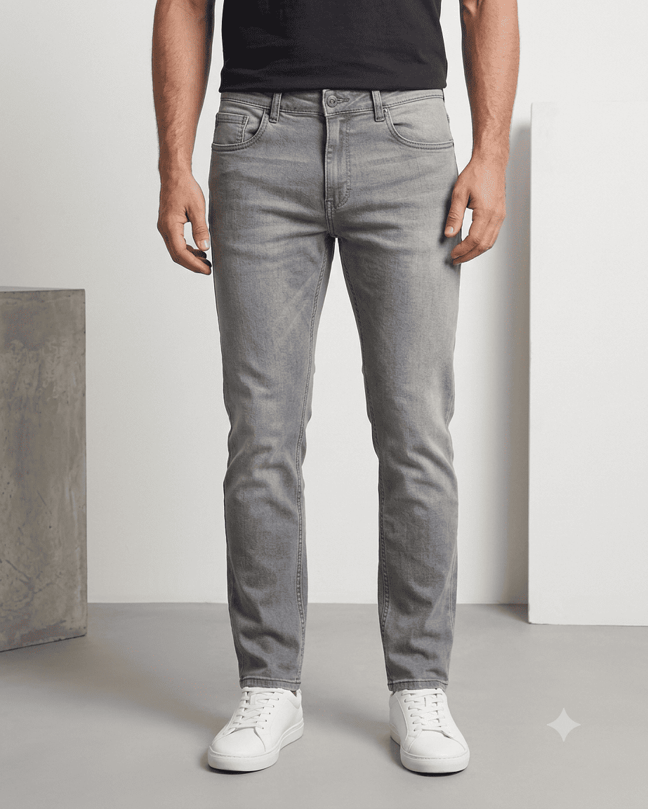 Calça Jeans Slim Confort